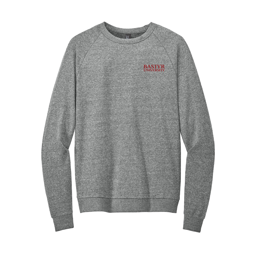 Bastyr Sweatshirt Raglan - Heather Grey