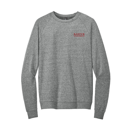 Bastyr Sweatshirt Raglan - Heather Grey