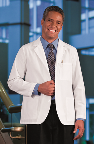 White Coat - Embroidered