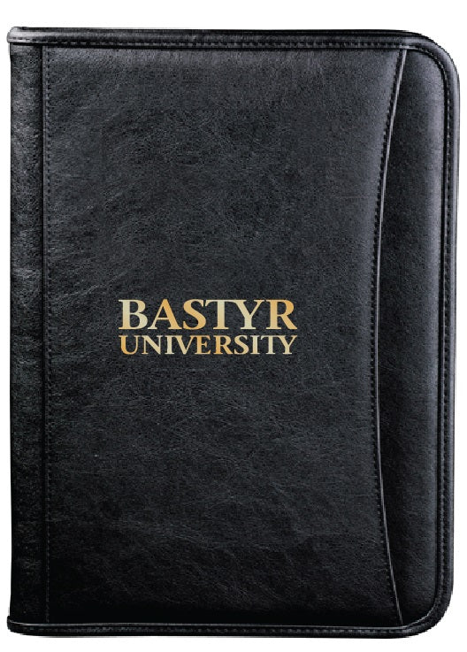 Bastyr Zippered Padfolio