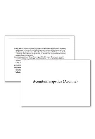 NPLEX Flash Cards - Homeopathic